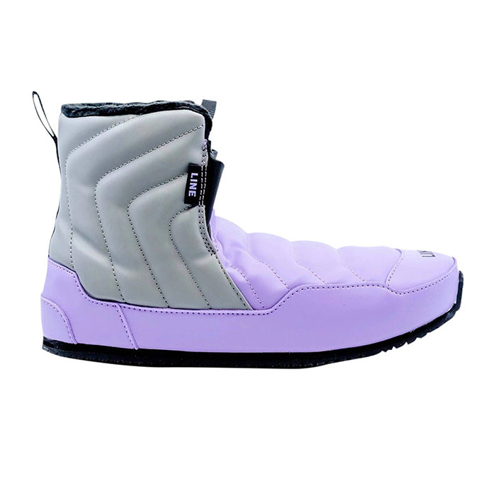 Line Bootie 1.0 unisex aprés ski bootie (purple) available at Mad Dog's Ski & Board in Abbotsford, BC.