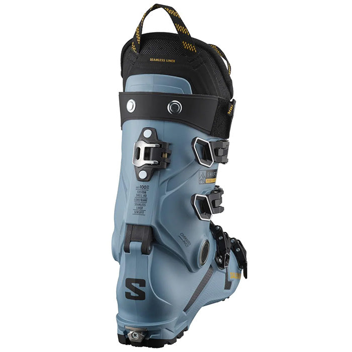 Salomon Shift Pro 110 AT GW ski boots (blue) available at Mad Dog's Ski & Board in Abbotsford, BC.