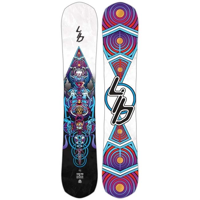 The 2023 Lib Tech T. Rice Pro snowboard is available at Mad Dog's Ski & Board in Abbotsford, BC.