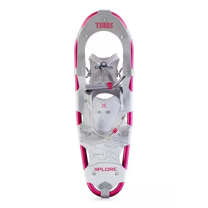 The 2022 Tubbs Xplore snowshoe kits are available at Mad Dog's Ski & Board in Abbotsford, BC.