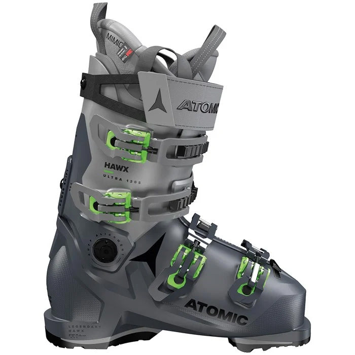 Atomic Hawx Ultra 120 S GW ski boots (grey) available at Mad Dog's Ski & Board in Abbotsford, BC.