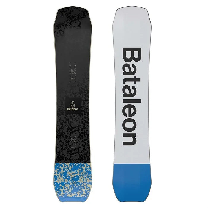 2025 Bataleon Whatever snowboard (black, blue) available at Mad Dog's Ski & Board in Abbotsford, BC.