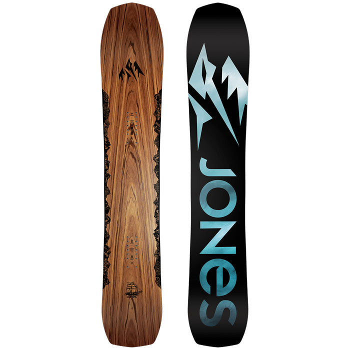 2024 Jones Flagship snowboard (top and base graphic) available at Mad Dog's Ski & Board in Abbotsford, BC.
