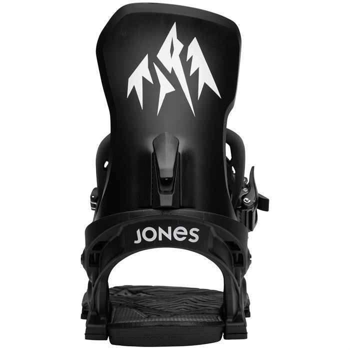 Jones Meteorite snowboard bindings (eclipse black, back) available at Mad Dog's Ski & Board in Abbotsford, BC.