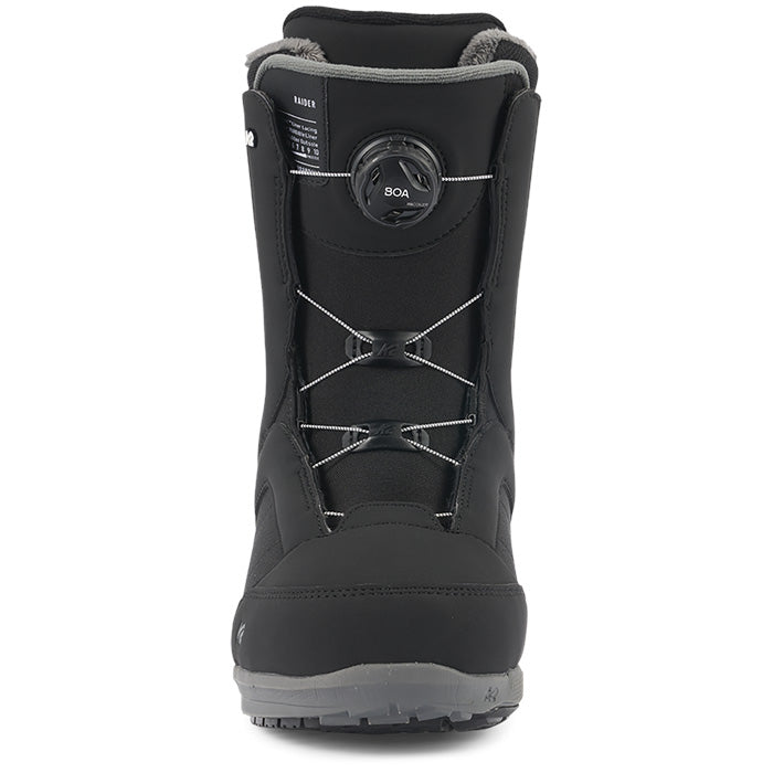 K2 Raider snowboard boots (black) available at Mad Dog's Ski & Board in Abbotsford, BC.