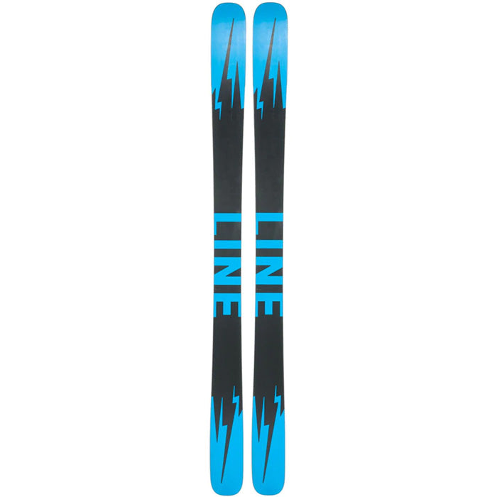 LINE Chronic 101 skis (Blue base graphic) available at Mad Dog's Ski & Board in Abbotsford, BC.