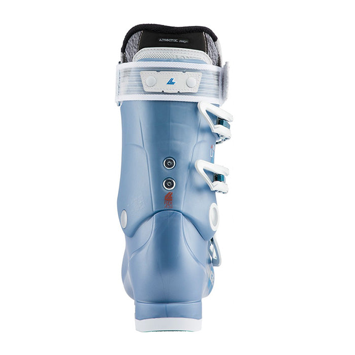 Lange LX 70 HV women's ski boot (light blue) available at Mad Dog's Ski & Board in Abbotsford, BC.