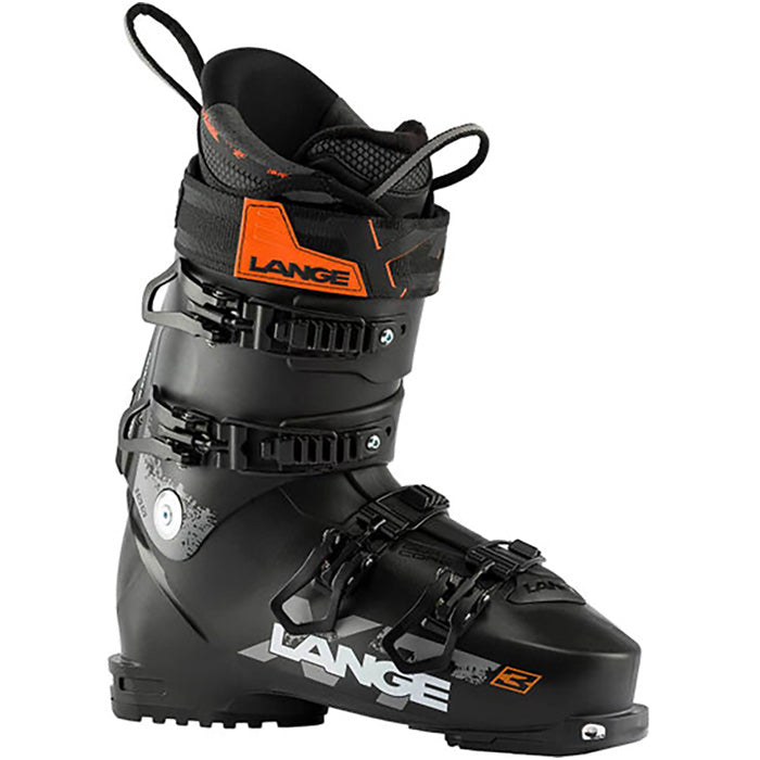Lange XT3 100 ski boots (black/orange) available at Mad Dog's Ski & Board in Abbotsford, BC.