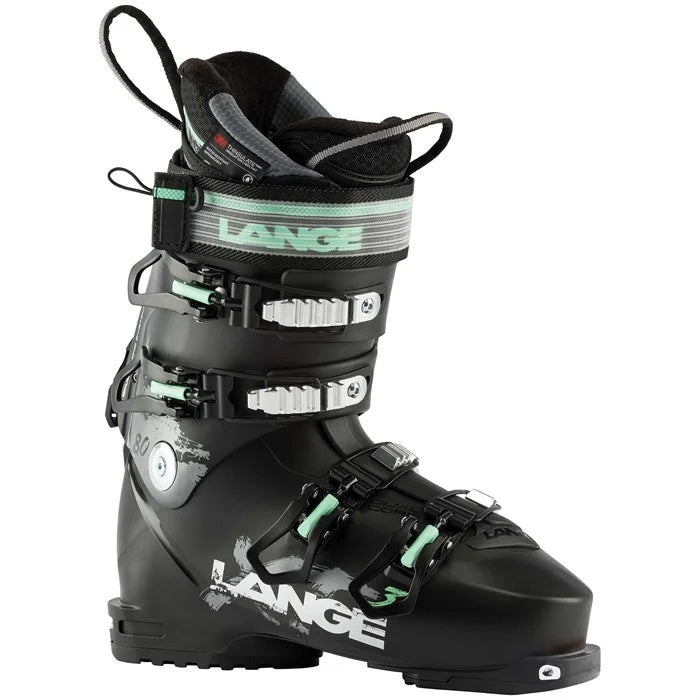Lange XT3 80 women's ski boots (black) available at Mad Dog's Ski & Board in Abbotsford, BC.