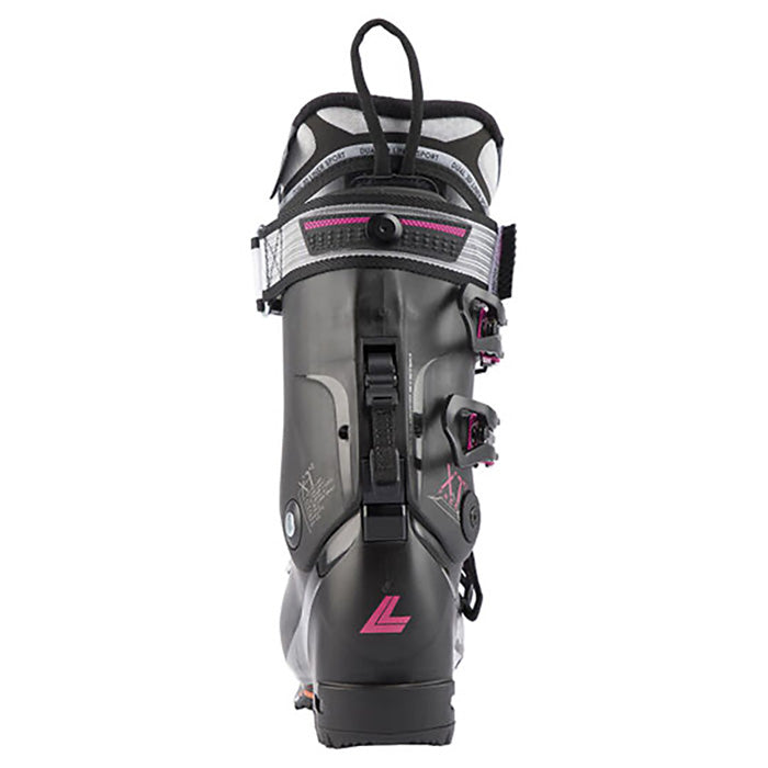 Lange XT3 FREE 85 MV GW women's ski boots (black/purple) available at Mad Dog's Ski & Board in Abbotsford, BC.