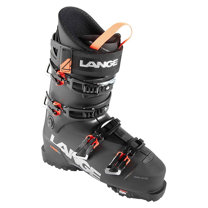 2025 Lange LX 120 HV ski boots (black) available at Mad Dog's Ski & Board in Abbotsford, BC.