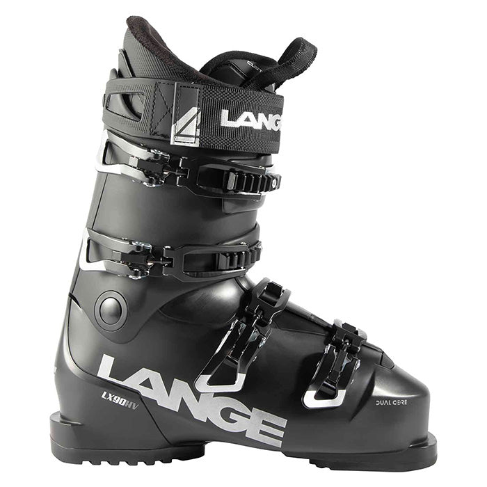 2025 Lange LX 90 HV ski boots (black) available at Mad Dog's Ski & Board in Abbotsford, BC.