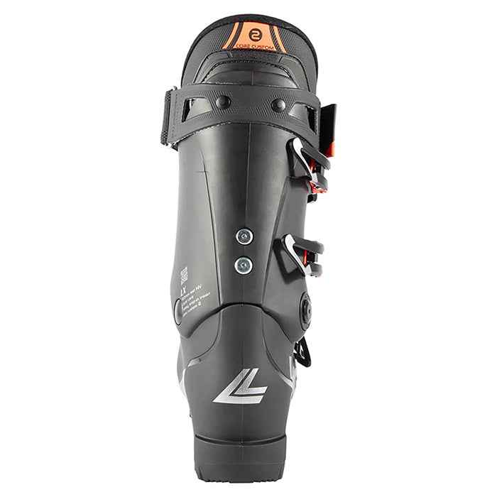 2025 Lange LX 120 HV ski boots (black) available at Mad Dog's Ski & Board in Abbotsford, BC.