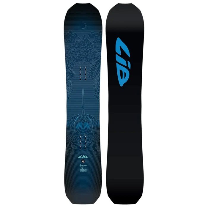 Lib Tech Golden Orca snowboard (top and base graphic) available at Mad Dog's Ski & Board in Abbotsford, BC.