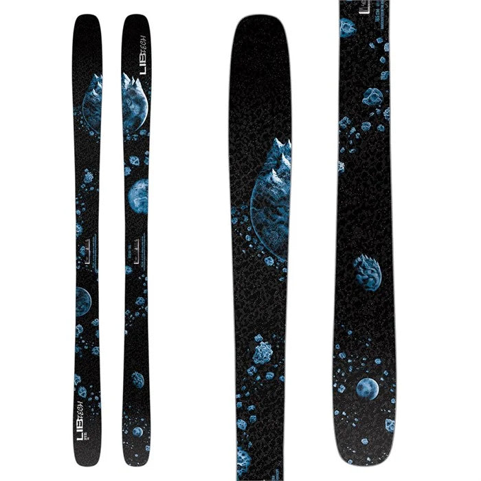 Lib Tech UFO 95 skis (Top graphic) available at Mad Dog's Ski & Board in Abbotsford, BC.