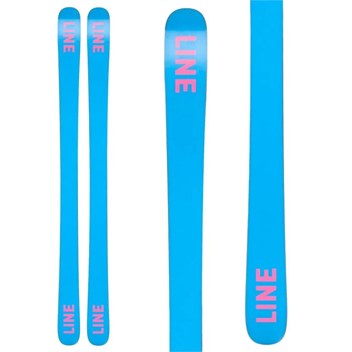 Line Honey Badger skis (base graphic) available at Mad Dog's Ski & Board in Abbotsford, BC.