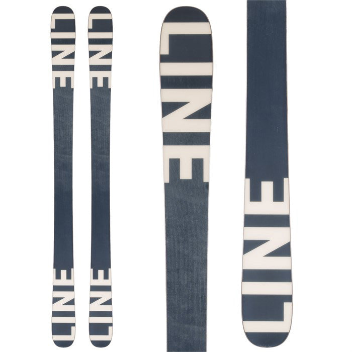 Line Honey Bee skis (base graphic, black) available at Mad Dog's Ski & Board in Abbotsford, BC.