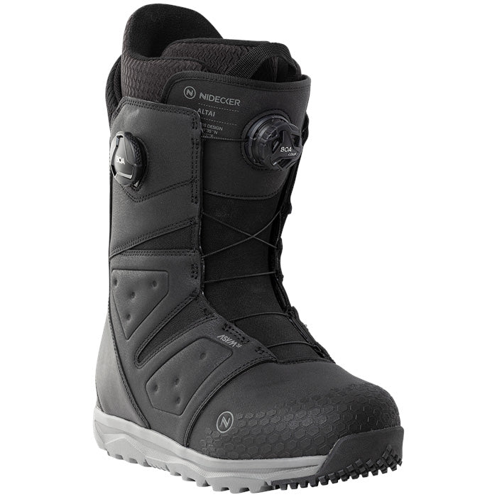 2024 Nidecker Altai snowboard boots (black) available at Mad Dog's Ski & Board in Abbotsford, BC.