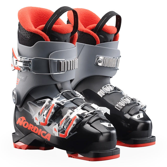 Nordica Speedmachine J3 junior/youth ski boots (black) available at Mad Dog's Ski & Board in Abbotsford, BC.