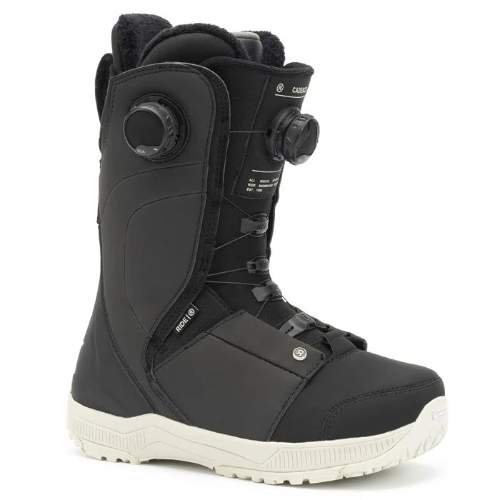 Ride Cadence women's snowboard boots (black) available at Mad Dog's Ski & Board in Abbotsford, BC.