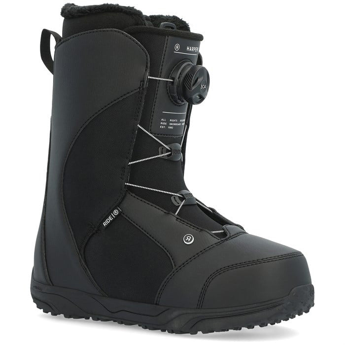 Ride Harper women's snowboard boots (black) available at Mad Dog's Ski & Board in Abbotsford, BC.