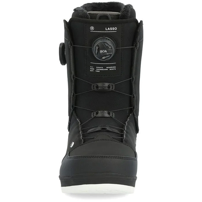 Ride Lasso snowboard boots (black) available at Mad Dog's Ski & Board in Abbotsford, BC.