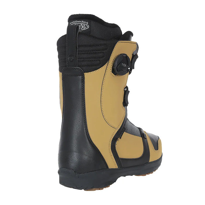 Ride Triad snowboard boots (camel) available at Mad Dog's Ski & Board in Abbotsford, BC.