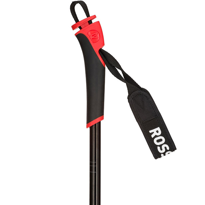 Rossignol FT 600 cross country ski poles (black/white/red) available at Mad Dog's Ski & Board in Abbotsford, BC.