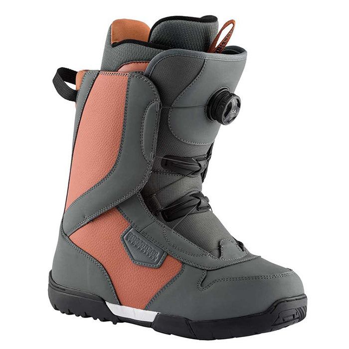 Rossignol Crank BOA H3 snowboard boots (brown/grey) available at Mad Dog's Ski & Board in Abbotsford, BC.