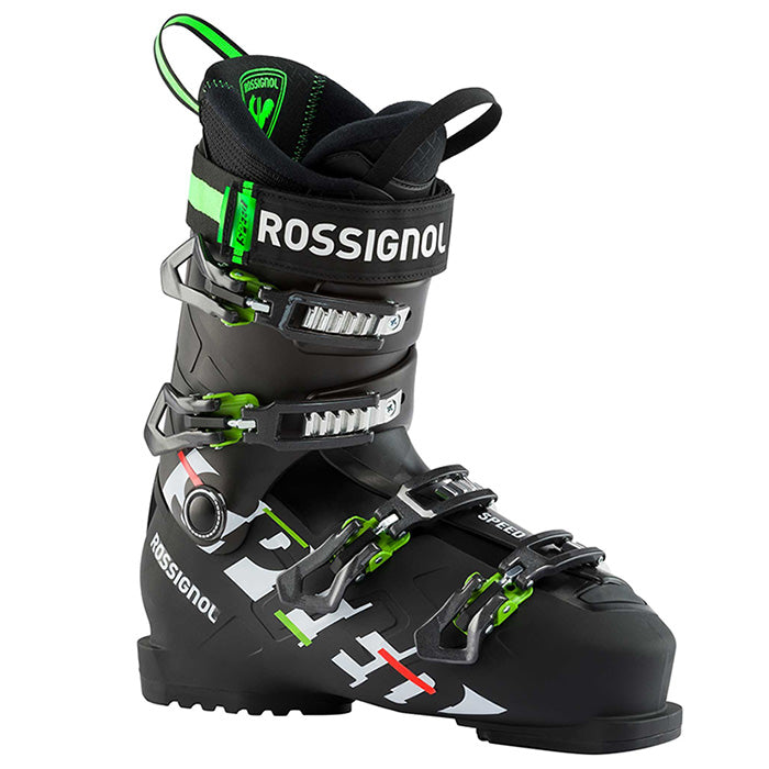 Rossignol Speed 100 ski boots (black) available at Mad Dog's Ski & Board in Abbotsford, BC.