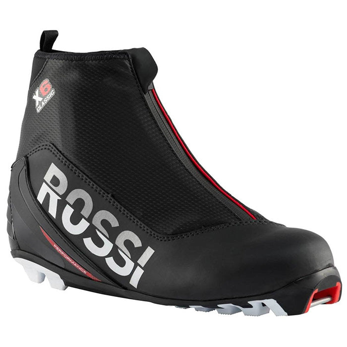 Rossignol X6 Class XC cross country ski boots (black) available at Mad Dog's Ski & Board in Abbotsford, BC.