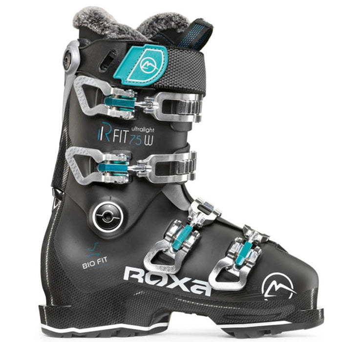Roxa R/FIT 75 GW women's ski boots (black) available at Mad Dog's Ski & Board in Abbotsford, BC.