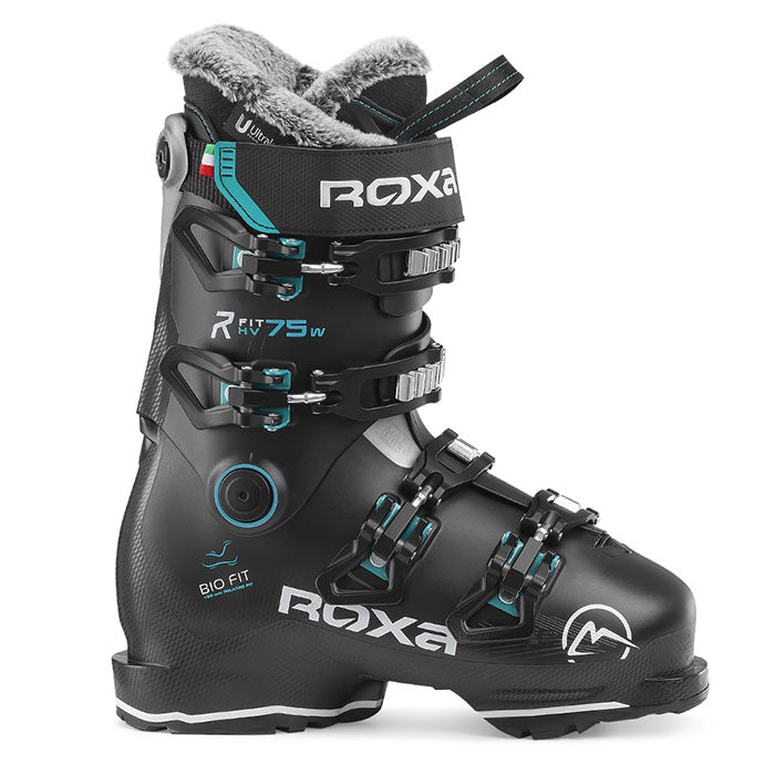 Roxa R/Fit 75 GW women's ski boots (black/mint) available at Mad Dog's Ski & Board in Abbotsford, BC.