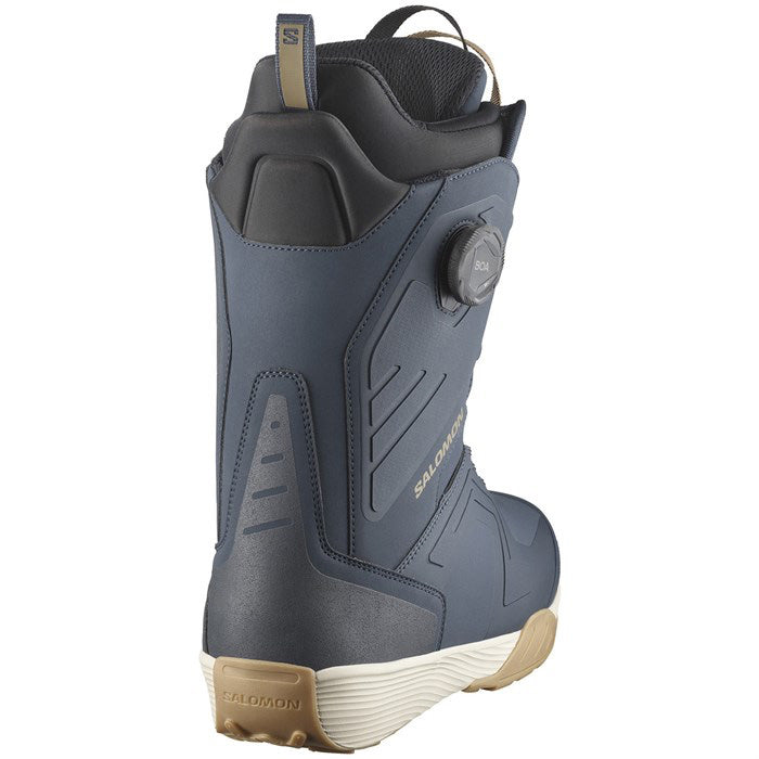 2025 Salomon Dialogue Dual BOA snowboard boots (blue) available at Mad Dog's Ski & Board in Abbotsford, BC.