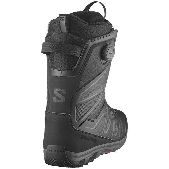 2025 Salomon Launch BOA SJ snowboard boots (black) available at Mad Dog's Ski & Board in Abbotsford, BC.