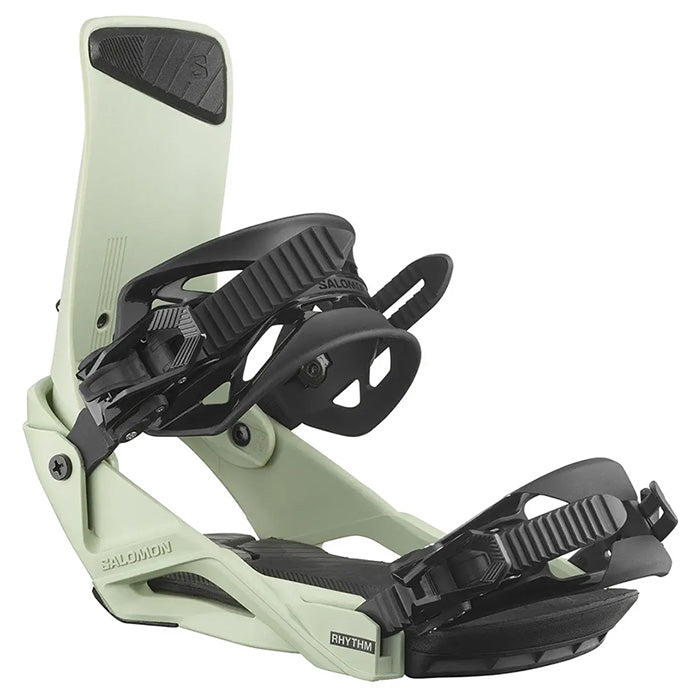 2025 Salomon Rhythm unisex snowboard bindings (sea foam) available at Mad Dog's Ski & Board in Abbotsford, BC.