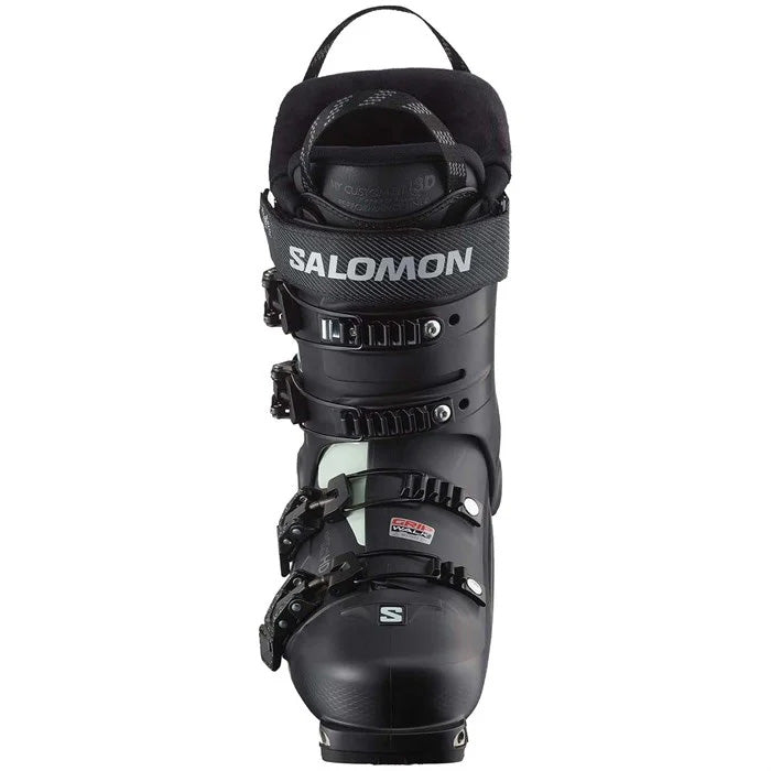 Salomon Shift Pro 90 AT women's ski boots (black) available at Mad Dog's Ski & Board in Abbotsford, BC.