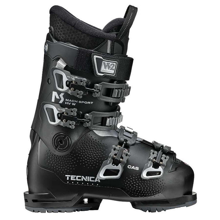 Tecnica Mach Sport HV 65 women's ski boots (black) available at Mad Dog's Ski & Board in Abbotsford, BC.