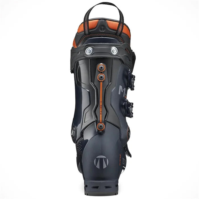 Tecnica Mach1 MV 120 ski boots (ink blue) available at Mad Dog's Ski & Board in Abbotsford, BC.