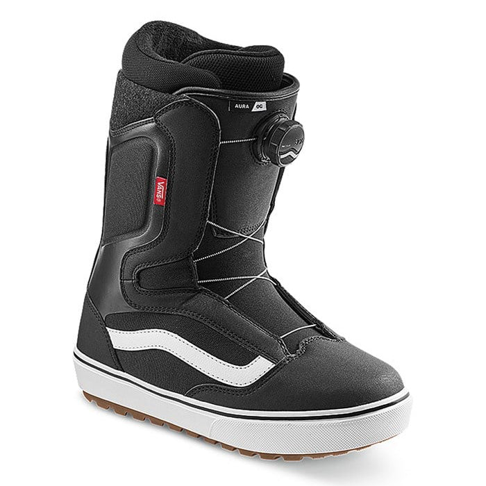 Vans Aura OG snowboard boots (black) available at Mad Dog's Ski & Board in Abbotsford, BC.