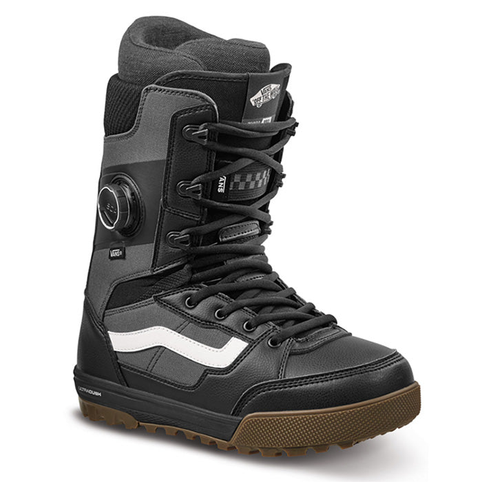 Vans Invado Pro snowboard boots (black/asphalt) available at Mad Dog's Ski & Board in Abbotsford, BC.