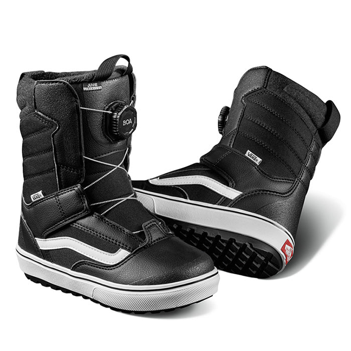 Junior black leather on sale vans