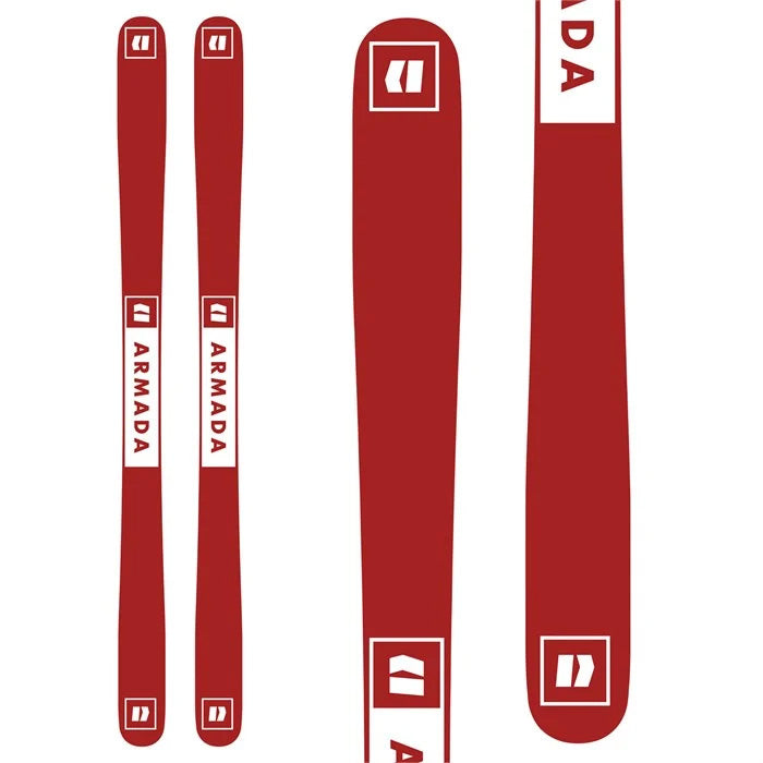 Armada BDOG men's skis (base red graphic) available at Mad Dog's Ski & Board in Abbotsford, BC.