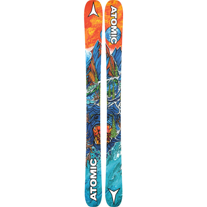Atomic Bent Chetler Mini junior skis (base graphic) available at Mad Dog's Ski & Board in Abbotsford, BC