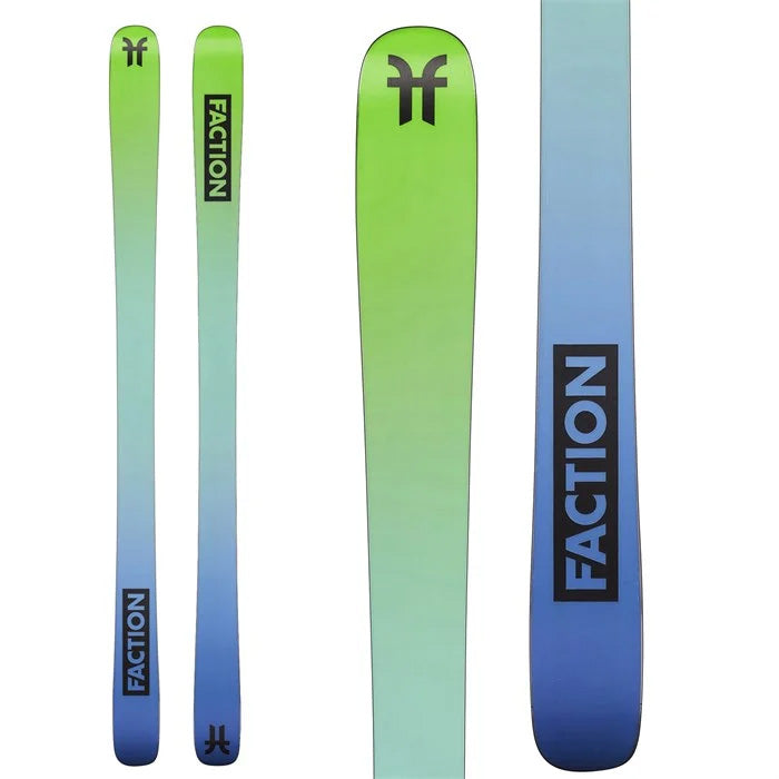 Faction Prodigy 1.0 skis (base graphic) are available at Mad Dog's Ski & Board in Abbotsford, BC.