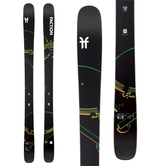 Faction Prodigy 2 skis (black top sheet) are available at Mad Dog's Ski & Board in Abbotsford, BC.