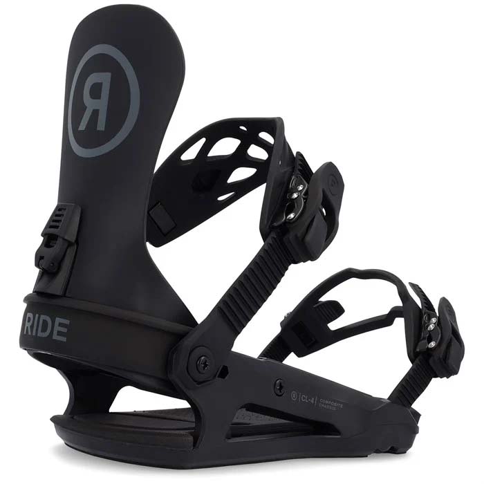 2024 Ride CL-4 women's snowboard binding (black) available at Mad Dog's Ski & Board in Abbotsford, BC.