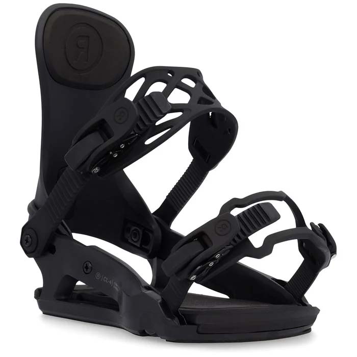 2024 Ride CL-4 women's snowboard binding (black) available at Mad Dog's Ski & Board in Abbotsford, BC.