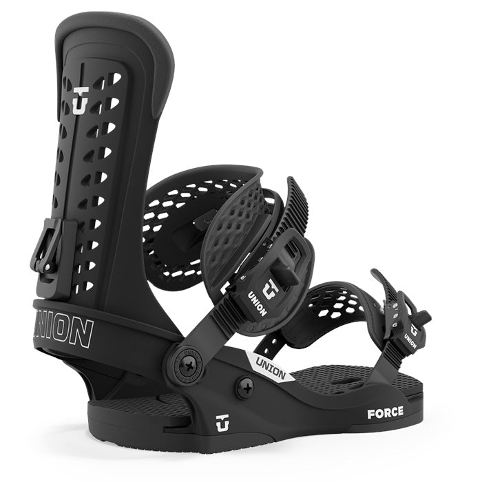 Union Force Classic snowboard bindings (black) available at Mad Dog's Ski & Board in Abbotsford, BC.