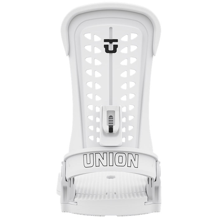 Union Force Classic snowboard bindings (white) available at Mad Dog's Ski & Board in Abbotsford, BC.